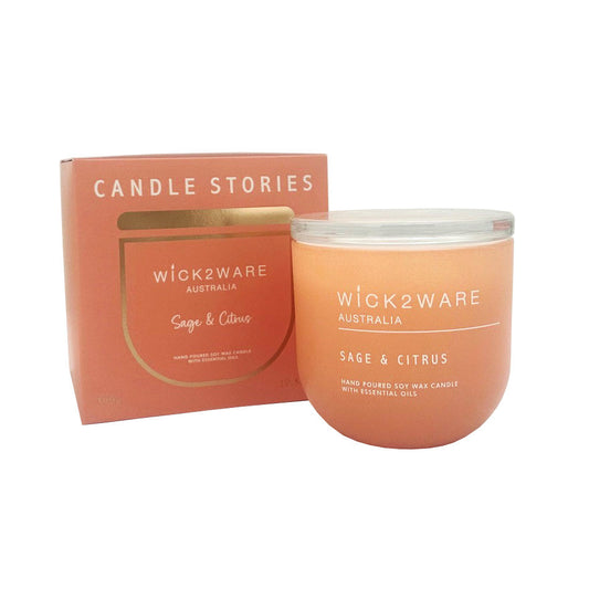 Candle Stories Jar Soy 300g Sage & Citrus
