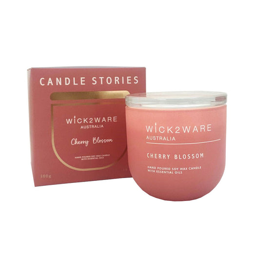 Candle Stories Jar Soy 300g Cherry Blossom