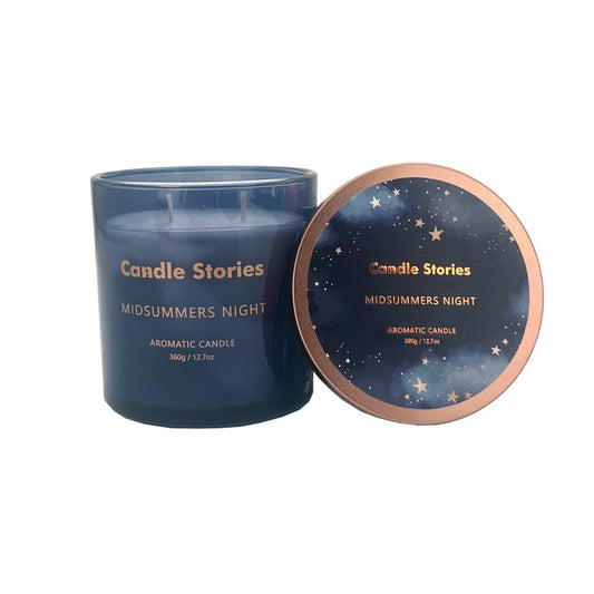 Candle Jar Soy 360g Midsummers Night