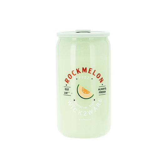 Candle Soy Coke Jar 365g Rockmelon