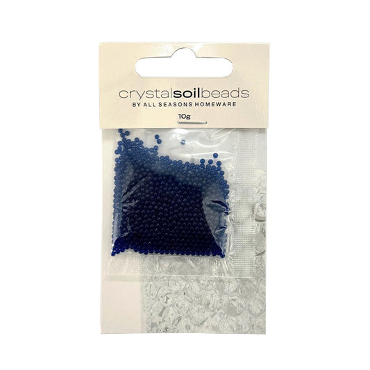 Crystal Soil Beads Dehydrated Blue