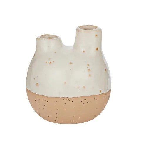 Gwen Ceramic Vase 10.5x12.5cm Natural