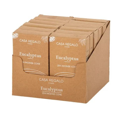 Zen Eucalyptus Incense Cones 10 Pack