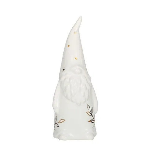 Santa Ceramic 6x5.5x16cm White/gold
