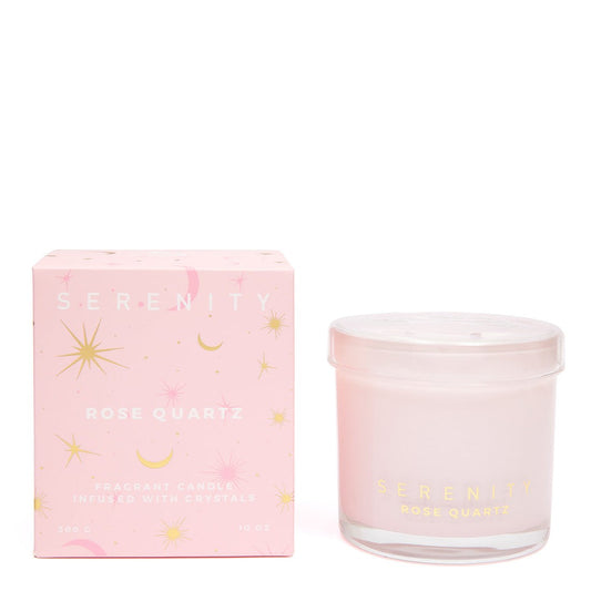 Crystal Love & Rose Quartz Candle 300g