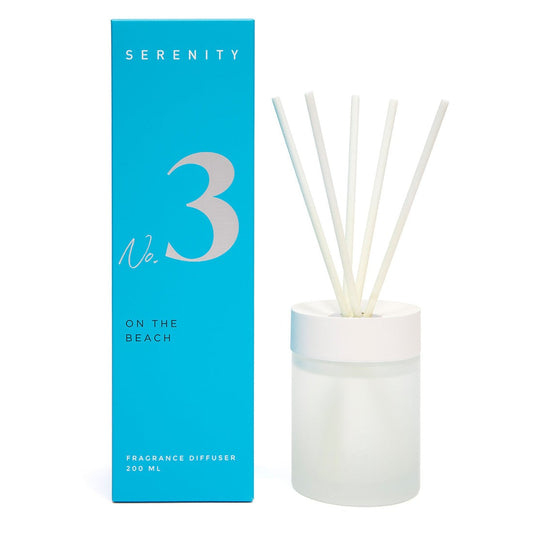 Numbered Coloured Core On the Beach Diffuser 200ml