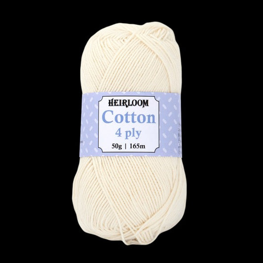 Heirloom COTTON PARCHMENT 4-PLY