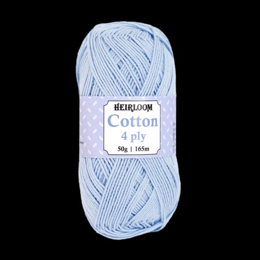 Heirloom COTTON BLUE 4-PLY