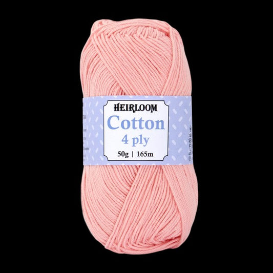 Heirloom COTTON CHALK PINK 4-PLY