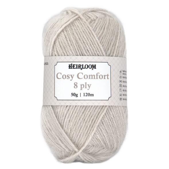 Cosy Comfort 8ply 50g Moon