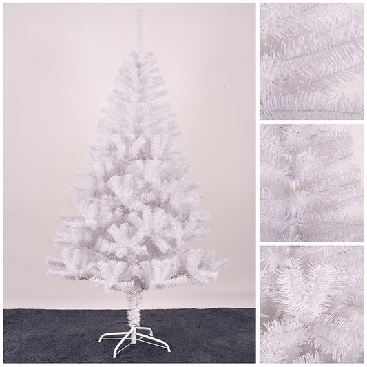 White Christmas Tree 180cm W/600Tips