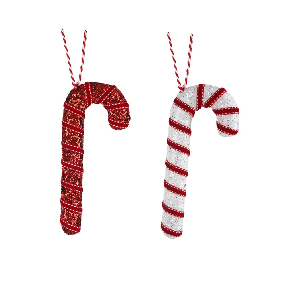 2A Red&White Candy Cane 17cm