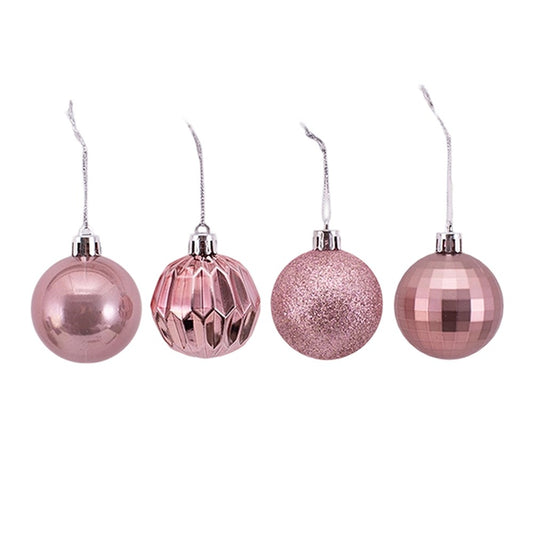 10Pk 5cm Rouge Bauble