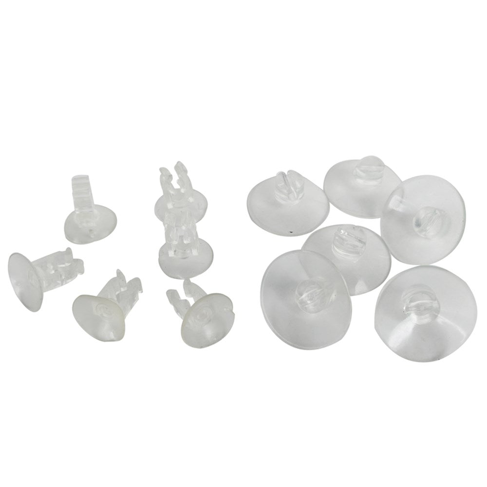 45Pc Suction Light Hooks 25 x 2.2cm 20 x 3cm