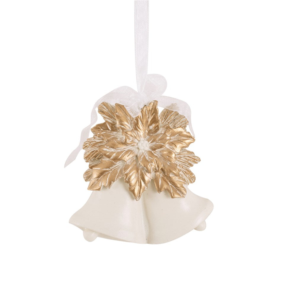 9cm Polyresin Christmas Bells Ornament