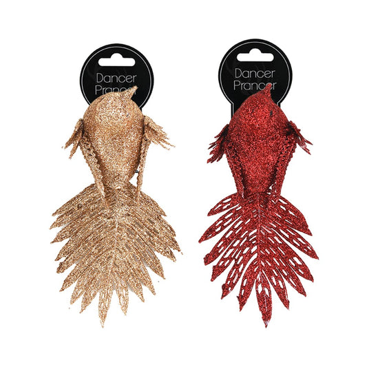 2A 16cm Red & Gold Bird