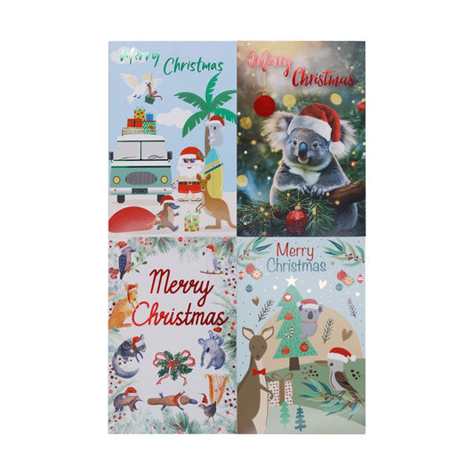 4A 12Pk Australiana Greeting Cards W/Envelopes