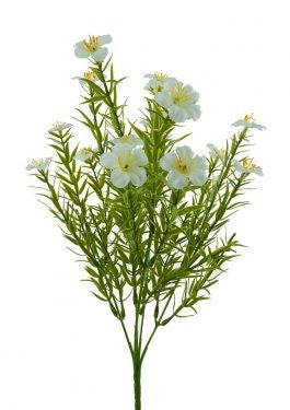 Mini Daisy Bush Bouquet 37cm Cream