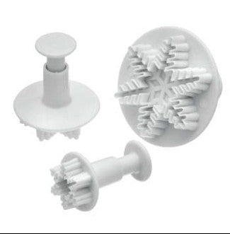 Mondo Snowflake Plunger Cutter Set 3 Piece