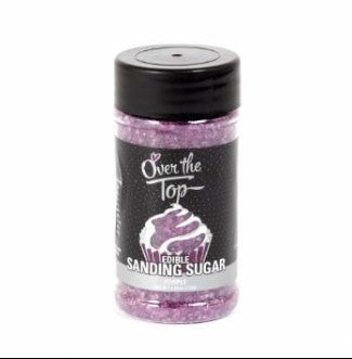 Over the Top Sanding Sugar - Purple (110g)