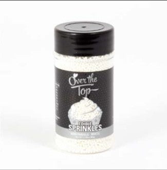 Over the Top Sprinkles - White (82g)