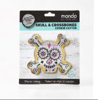 Mondo Skull & Crossbones Cookie Cutter