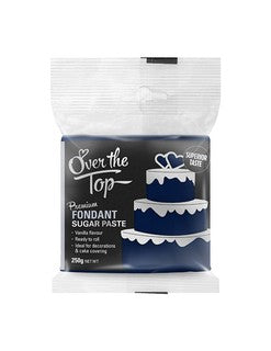 Over The Top Navy Blue Premium Fondant 250gm