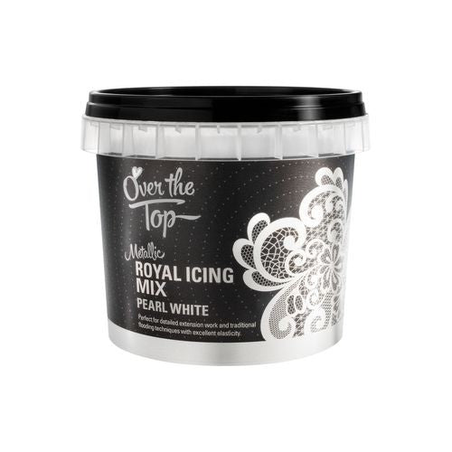 Over The Top Metallic Royal Icing Mix Pearl 150gm