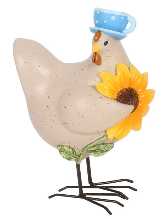 Resin Chicken - Bonny Your my cup of Sunshine