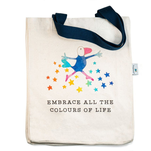 Embrace All Colours Of Life Twigseeds Tote Bag