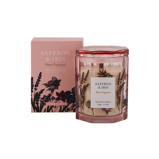 Candle Jar 320g Saffron & Iris