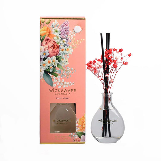 Diffuser Dried Flower 100ml Rose Water