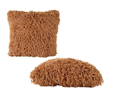 IRVING FAUX SHEARLING FILLED CUSHION