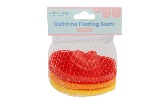 3 Pack Kids Bath Time Floating