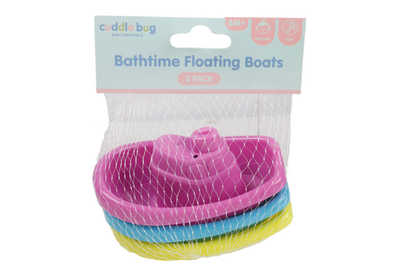 3 Pack Kids Bath Time Floating