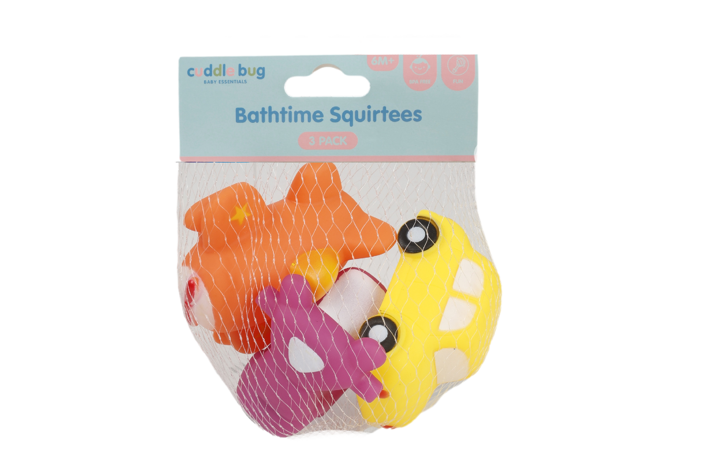 Kids Bath Time Squirtees 3Pack