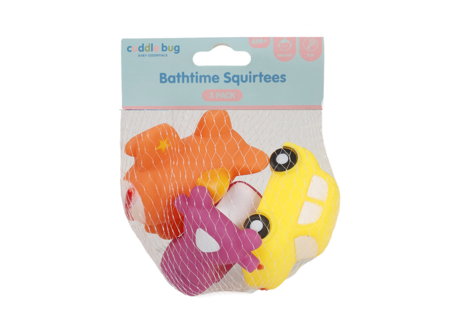 Kids Bath Time Squirtees 3Pack