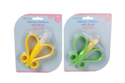 Baby Teethers With Brush