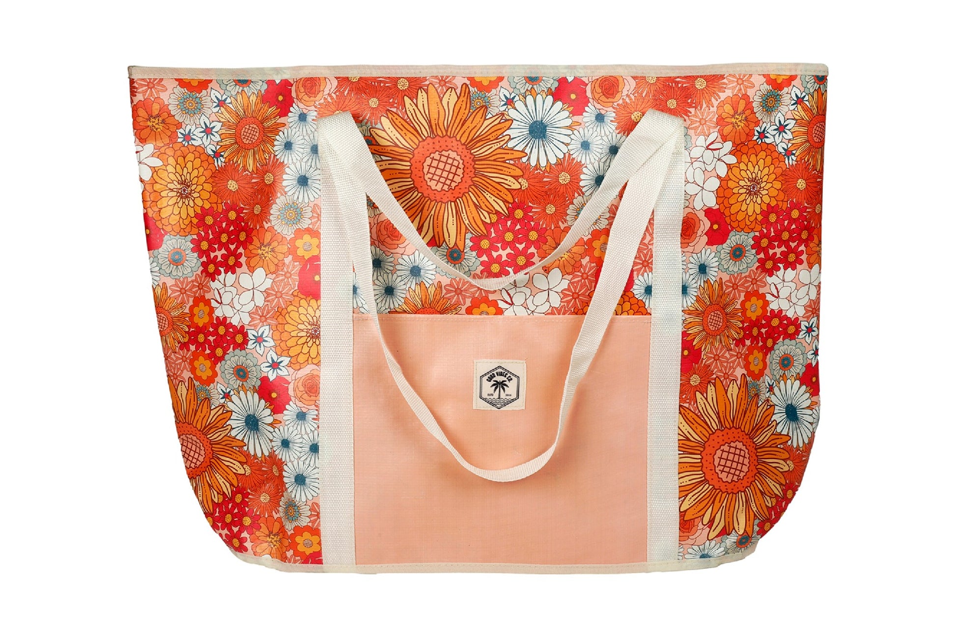 Jumbo Beach Bag Retro Summer 47x72x25cm