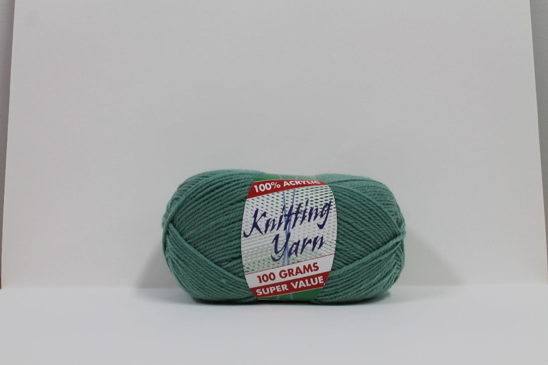 Knitting Yarn 8ply 100g Pale Green