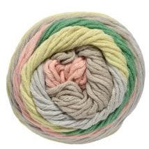 Jumbo Muffin Yarn 8ply 200g Pastel Hues