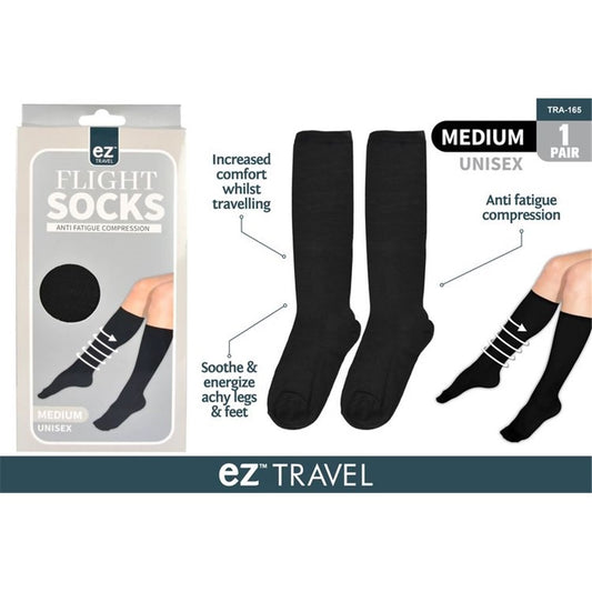 1 PAIR FLIGHT SOCKS - MEDIUM