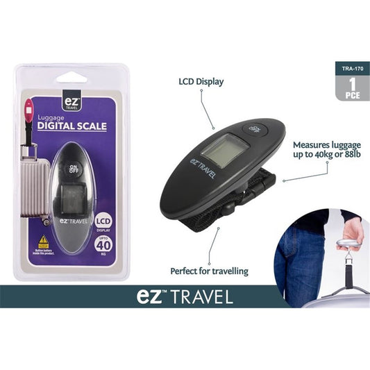 1PC DIGITAL LUGGAGE SCALE 40KG