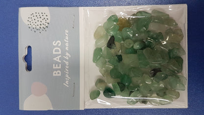 Gemstone Chips 25g Green Jade