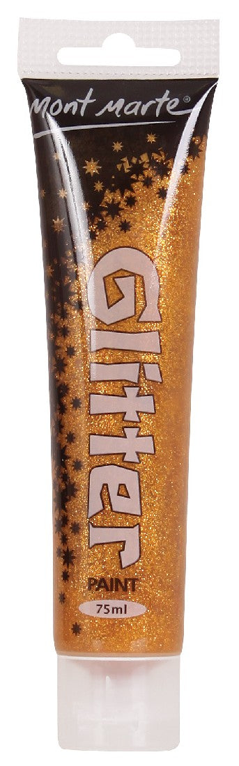 M.M. GLITTER PAINT 75ML - GOLD