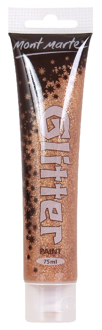 M.M. GLITTER PAINT 75ML - COPPER