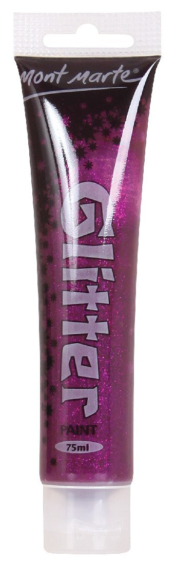 M.M. GLITTER PAINT 75ML - PURPLE